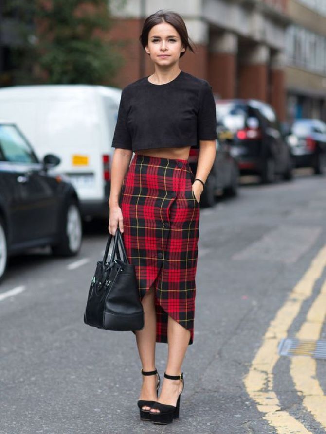 How to wear a plaid skirt: stylish looks for any occasion 9