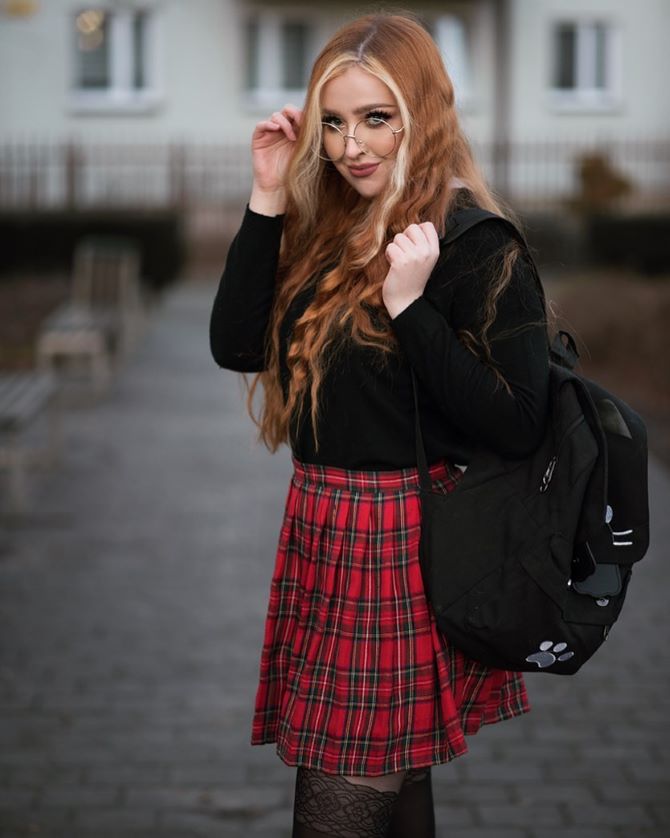 How to wear a plaid skirt: stylish looks for any occasion 7