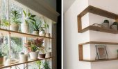 How to decorate an empty wall with shelves: 6 beautiful ideas