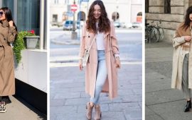 How to wear a women’s trench coat in the fall: stylish tips