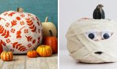 So dekorieren Sie einen Halloween-Kürbis ohne Schnitzen: Kreatives Basteln für Kinder und Erwachsene
