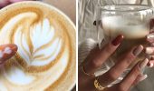 Latte nails 2023: fall manicure trend