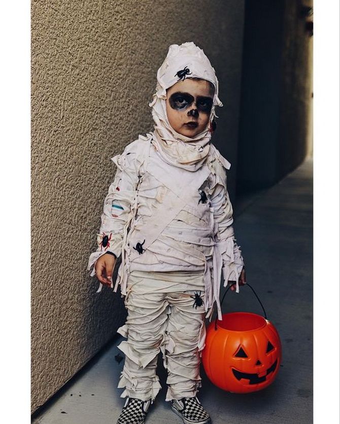 Halloween-Kostüm für Kinder: frische Ideen, Fotos 2