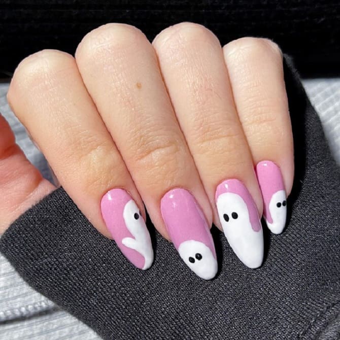 Nail designs for Halloween: the best ideas with photos 2