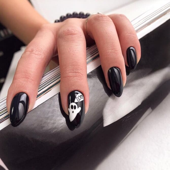 Nail designs for Halloween: the best ideas with photos 3
