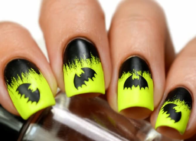 Nail designs for Halloween: the best ideas with photos 9