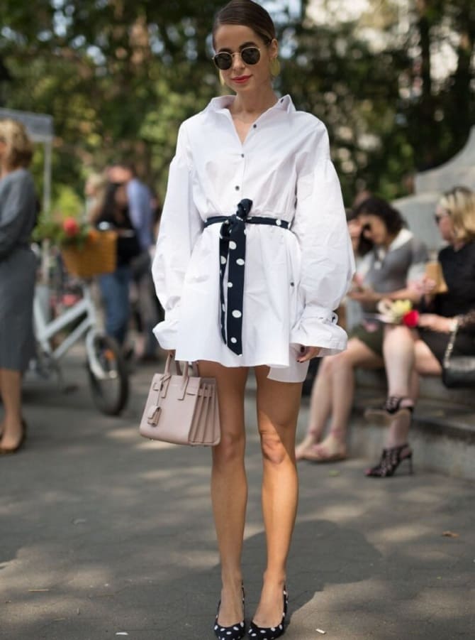 How and with what to wear an oversized shirt: fashion tips 13