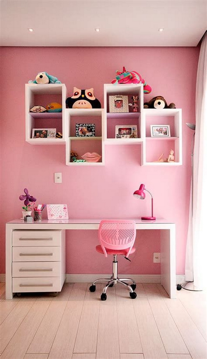 How to decorate an empty wall with shelves: 6 beautiful ideas 15