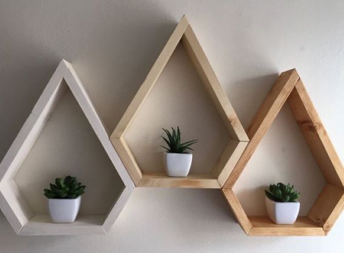 How to decorate an empty wall with shelves: 6 beautiful ideas 9