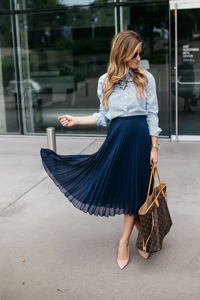 Shirt and skirt: exquisite combinations for fashionistas 6
