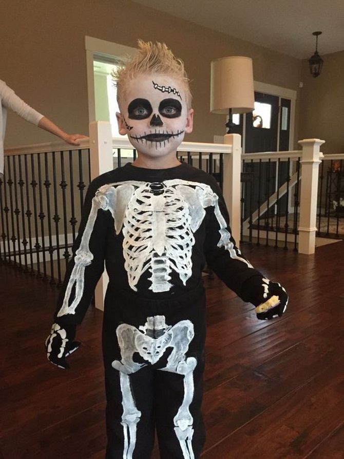 Halloween costume for children: fresh ideas, photos 9