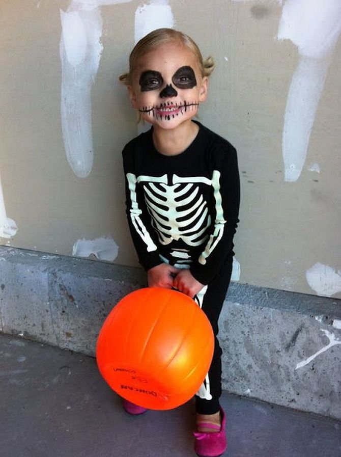Halloween-Kostüm für Kinder: frische Ideen, Fotos 12