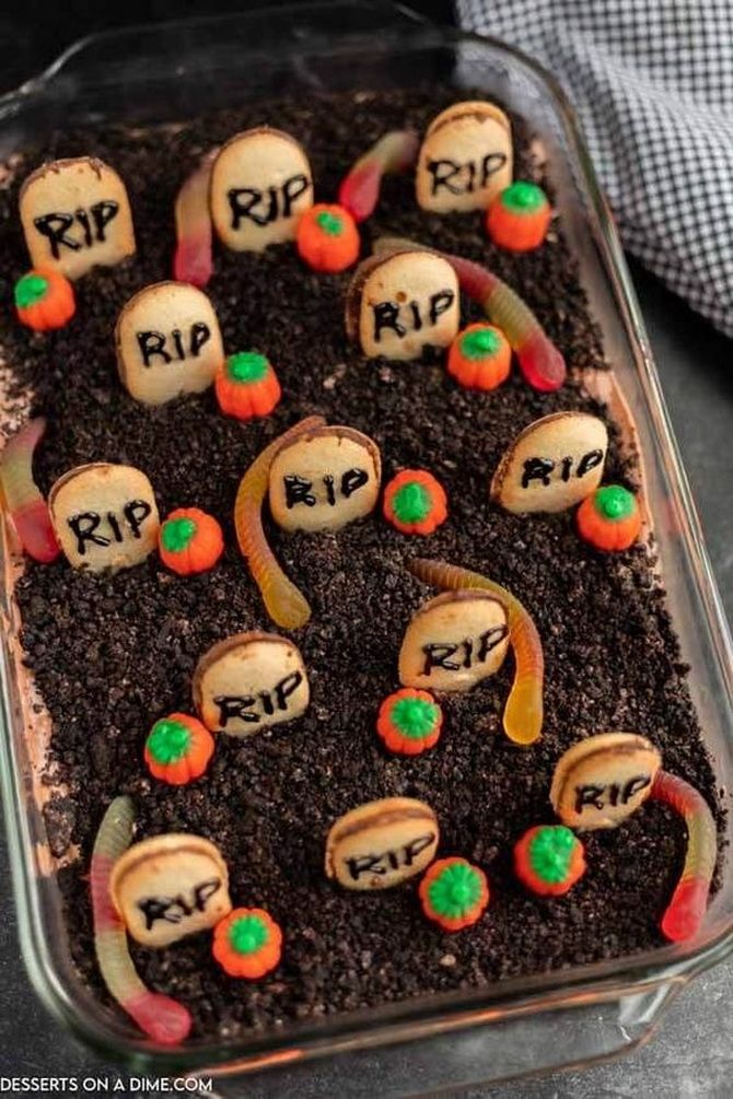 How to decorate a cake for Halloween: the creepiest ideas (+ bonus video) 11