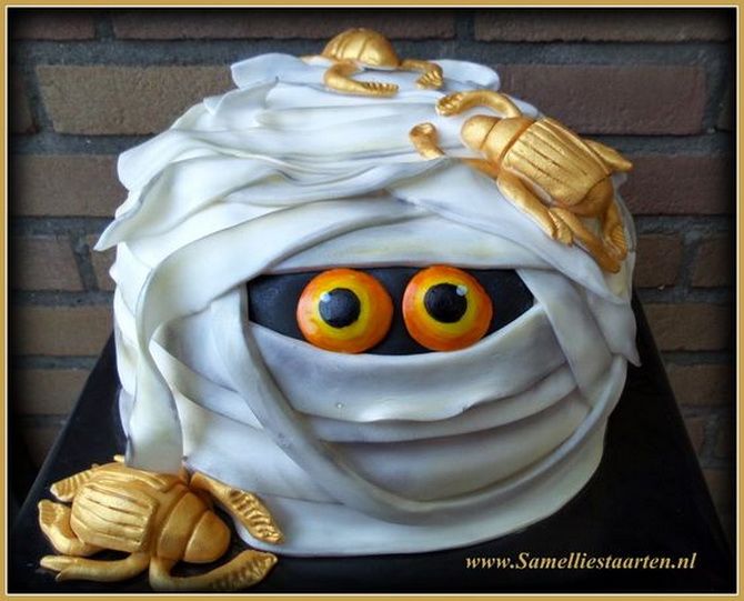 Як прикрасити торт на Геловін: найстрашніші ідеї (+бонус-відео) 26