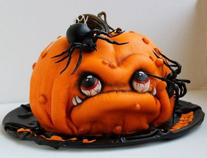 How to decorate a cake for Halloween: the creepiest ideas (+ bonus video) 17