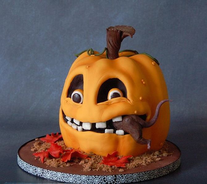 How to decorate a cake for Halloween: the creepiest ideas (+ bonus video) 19
