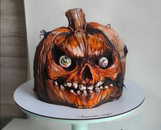 How to decorate a cake for Halloween: the creepiest ideas (+ bonus video) 21