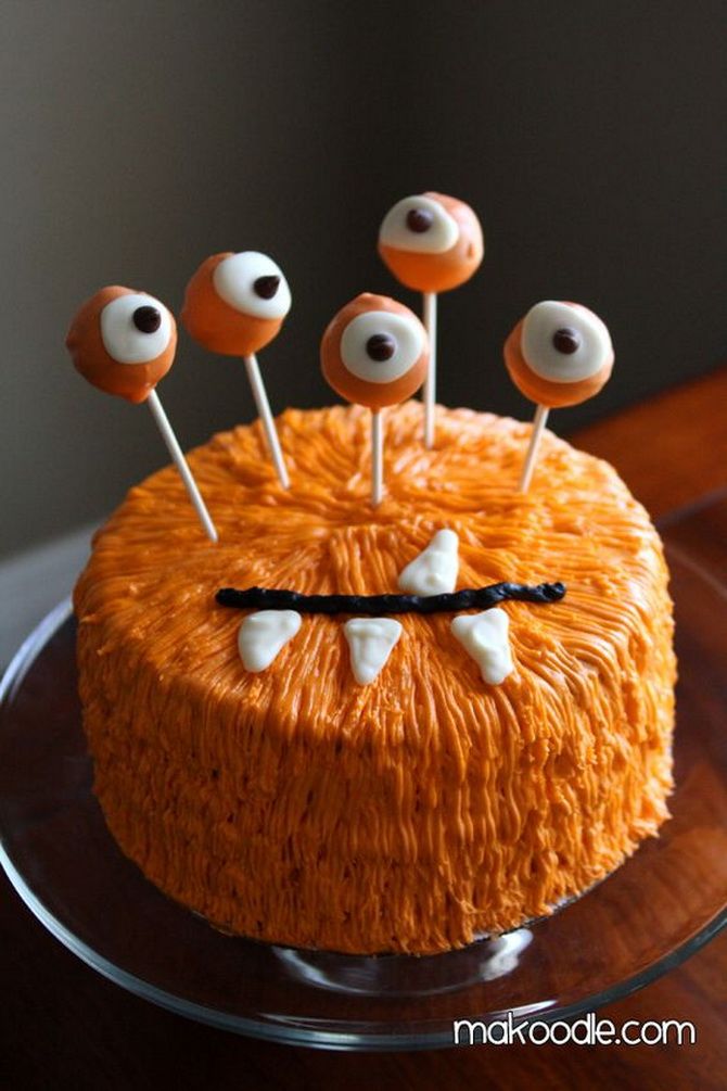 Как украсить торт на Хэллоуин: самые жуткие идеи (+бонус-видео) 15