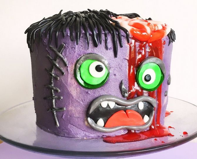 How to decorate a cake for Halloween: the creepiest ideas (+ bonus video) 27