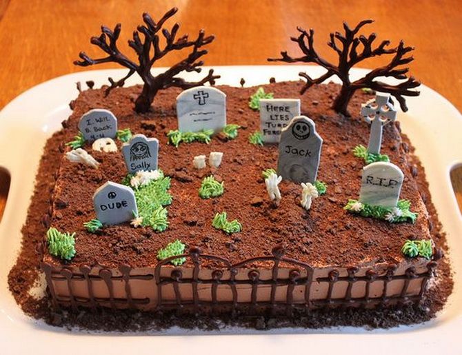 How to decorate a cake for Halloween: the creepiest ideas (+ bonus video) 6