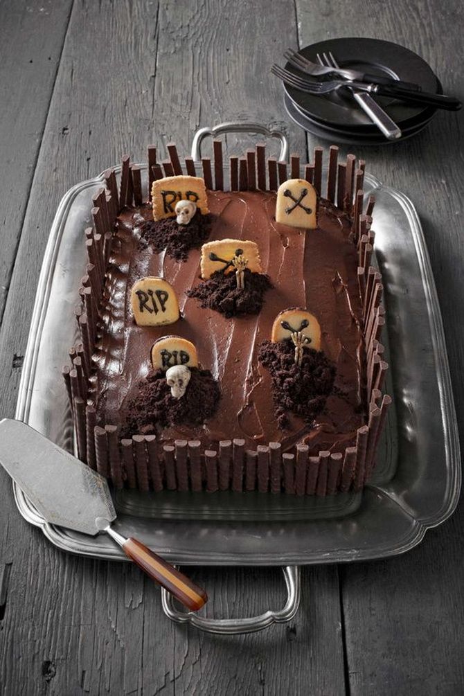 How to decorate a cake for Halloween: the creepiest ideas (+ bonus video) 7