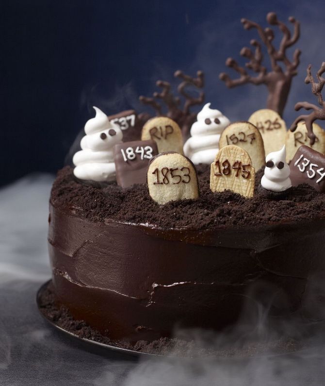 So dekorieren Sie einen Kuchen für Halloween: die gruseligsten Ideen (+ Bonusvideo) 9
