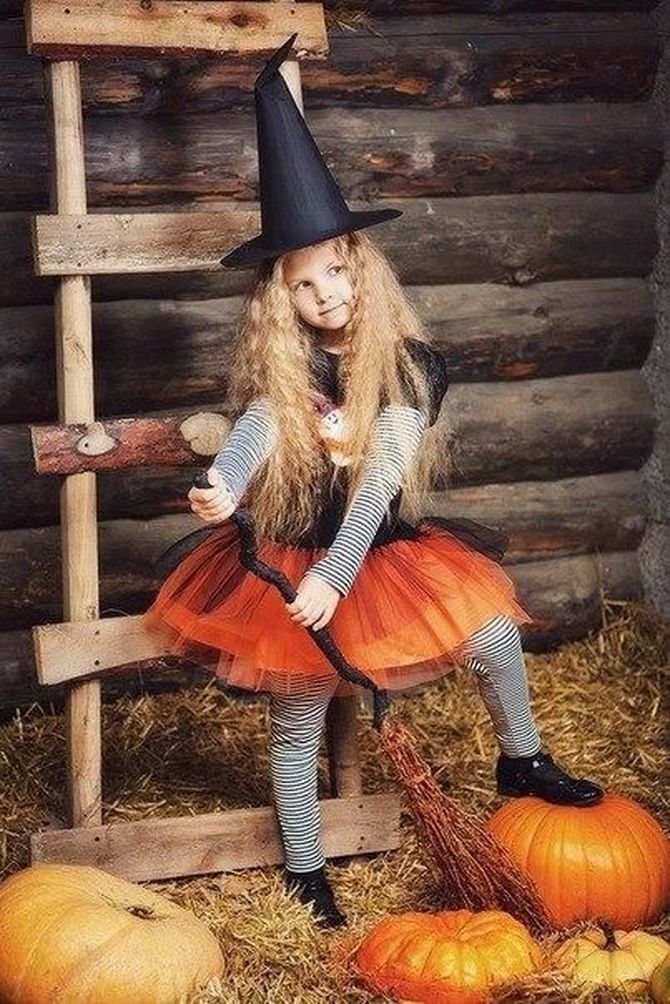 Halloween-Kostüm für Kinder: frische Ideen, Fotos 34