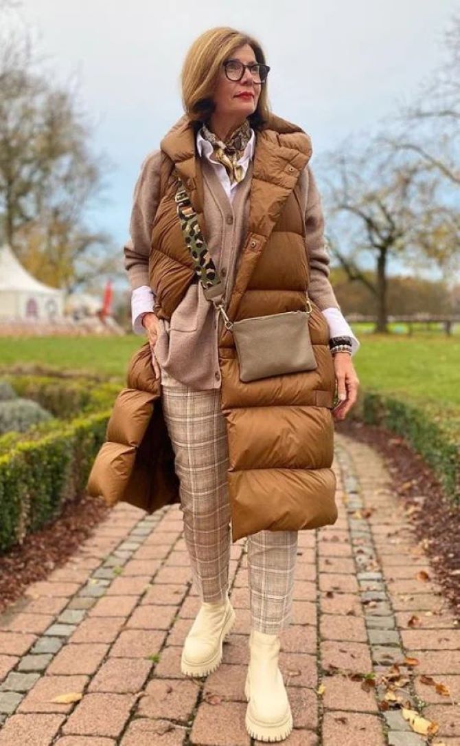 How to wear quilted vests: fashion ideas for fall-winter 2023-2024 11
