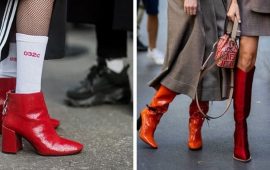 Red shoes: a fashion hit of the new season