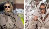 Как носить платок зимой: модные приемы на каждый день