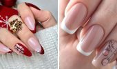 New Year’s French 2024: stylish manicure ideas for the holiday
