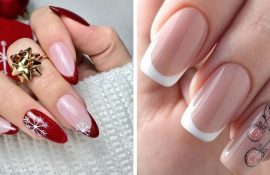 New Year’s French 2024: stylish manicure ideas for the holiday