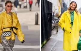 Лимонний одяг у холодну пору року: як носити для стильного образу