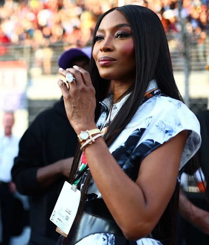 Naomi Campbell sparks engagement rumors 1