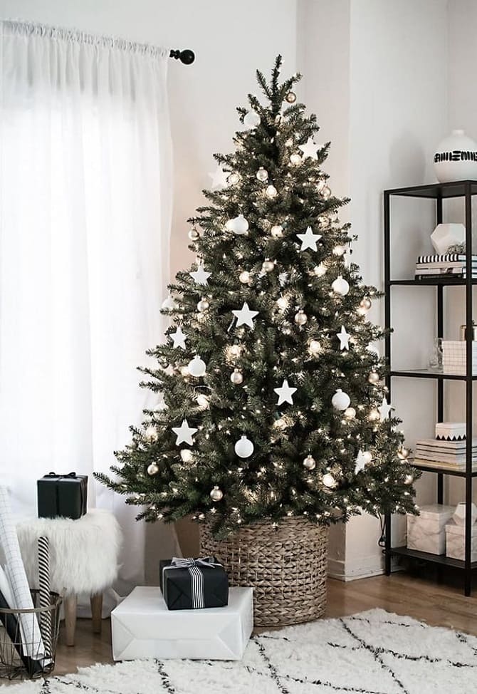 Christmas tree colors for New Year 2024: how to decorate the main symbol of the holiday 21