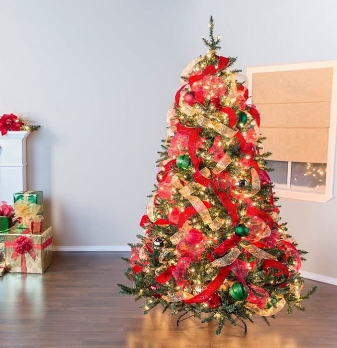 Weihnachtsbaumfarben für Neujahr 2024: So schmücken Sie das Hauptsymbol des Feiertags 10