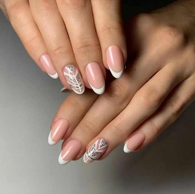 New Year’s French 2024: stylish manicure ideas for the holiday 2