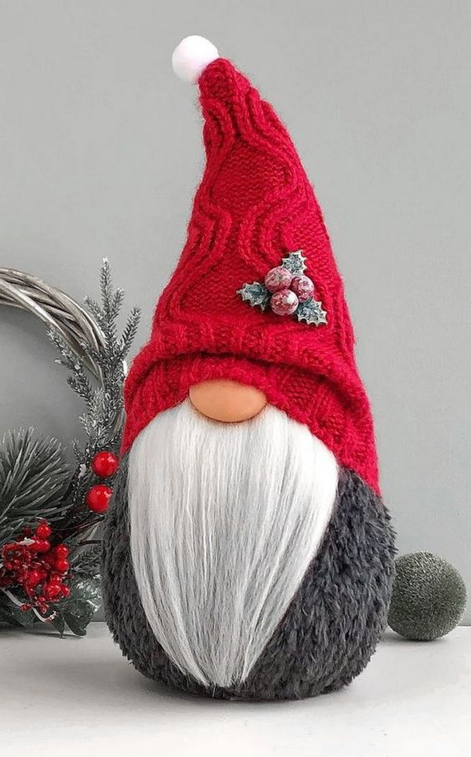 New Year’s comfort: how to make a Scandinavian gnome with your own hands (+ bonus video) 16