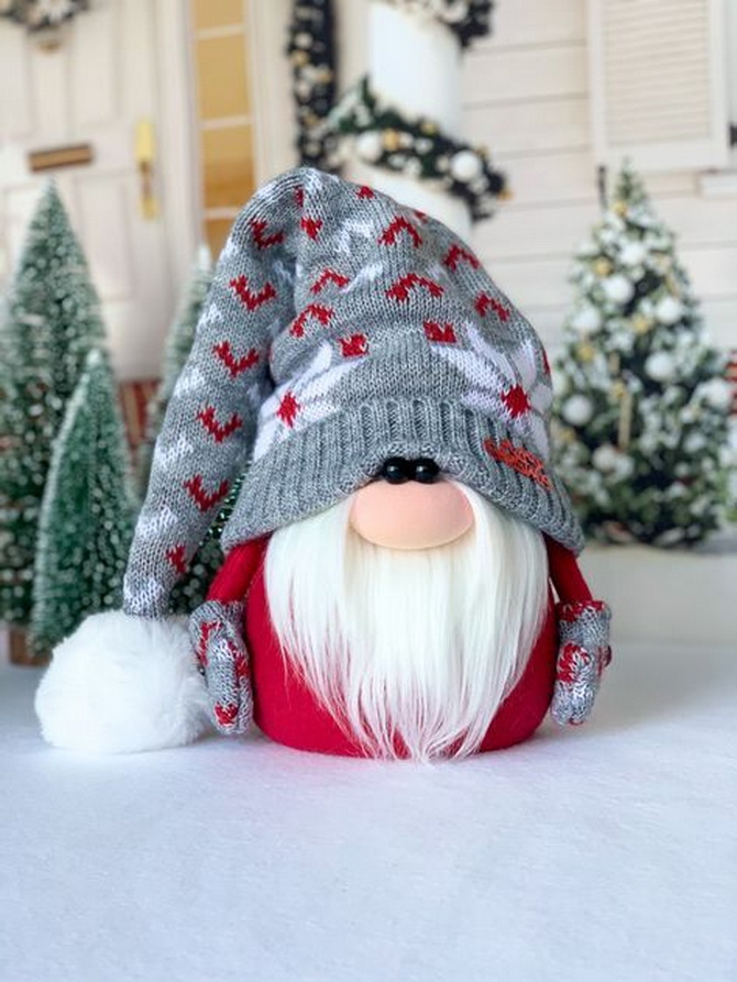 New Year’s comfort: how to make a Scandinavian gnome with your own hands (+ bonus video) 20