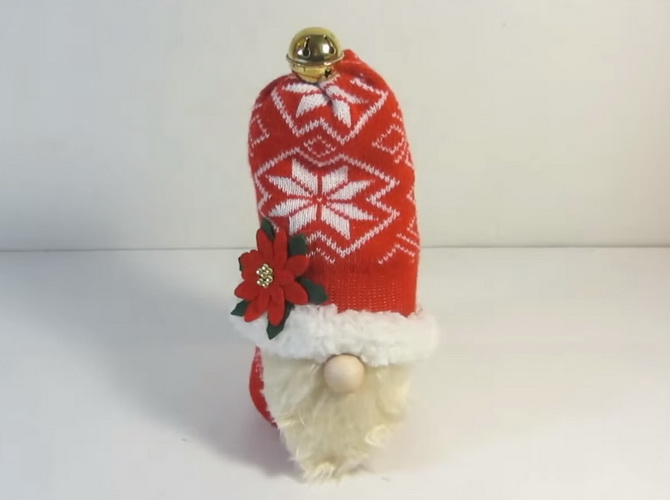 New Year’s comfort: how to make a Scandinavian gnome with your own hands (+ bonus video) 12