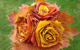 Creativity with nature: ideas for crafts from autumn leaves