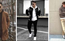 What to wear with a hoodie for a man: stylish ideas