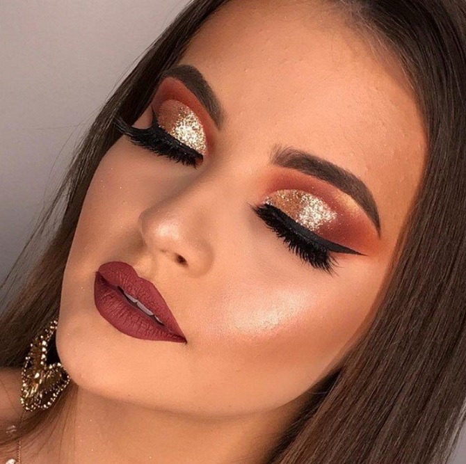 Makeup for New Year 2024: main trends 15