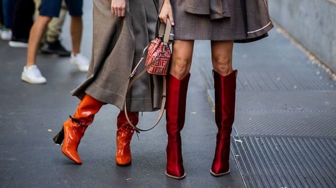 Red shoes: a fashion hit of the new season 6