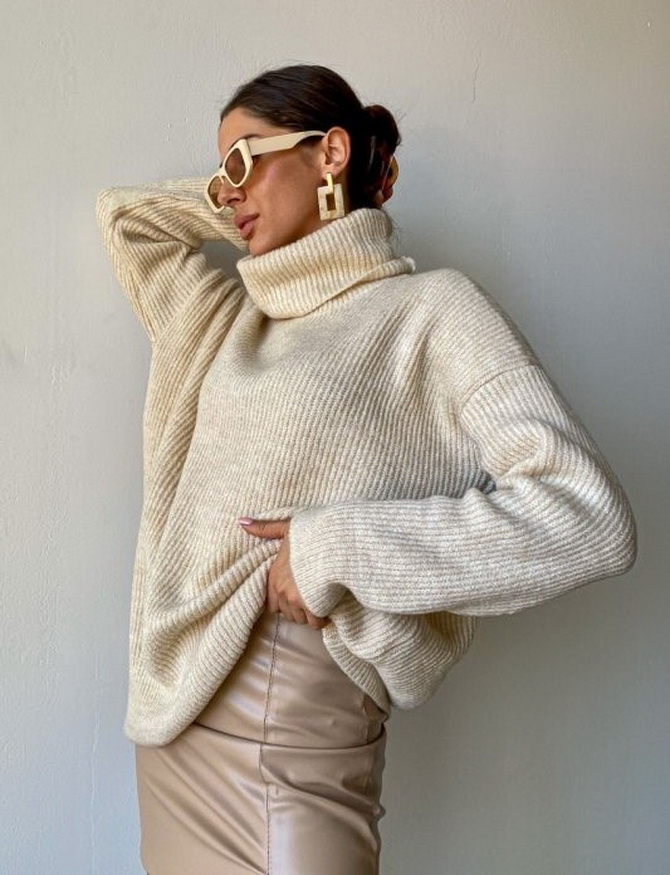 Трендові жіночі светри на зиму 2024 року: що одягнути в холод 10