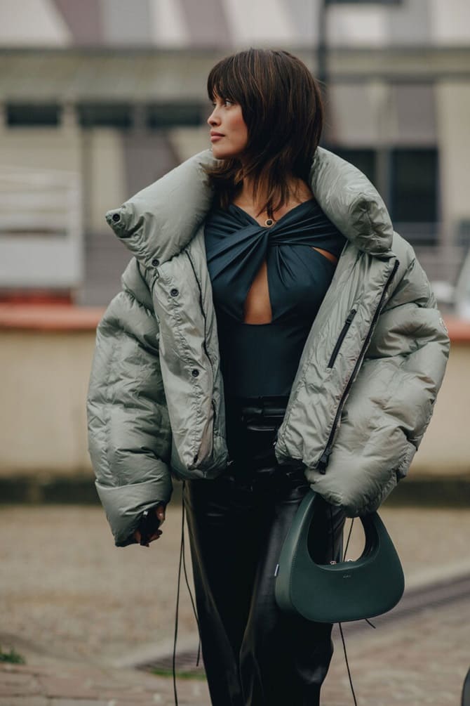 Fashionable down jackets for winter 2024: current models 10