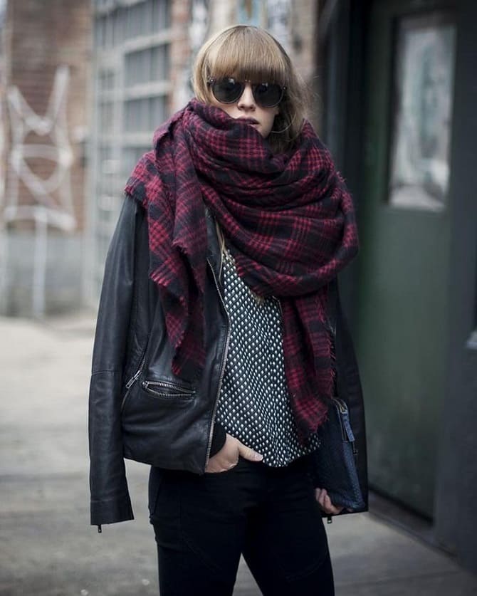 Як носити об’ємний шарф: 5 модних способів 5