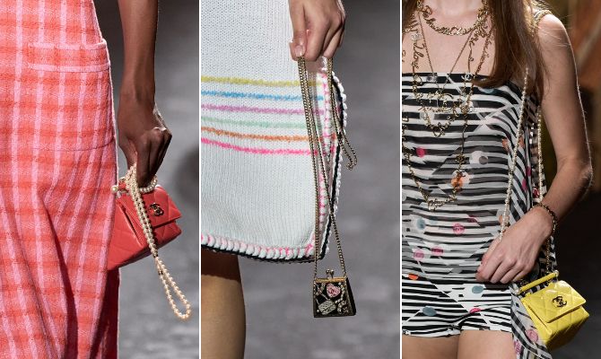 Die ungewöhnlichsten Taschen präsentiert auf der Fashion Week Frühjahr-Sommer 2024 2