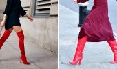 Red boots: what to wear with in the 2023-2024 season