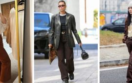 Fashionable brown jeans: how and with what to wear?